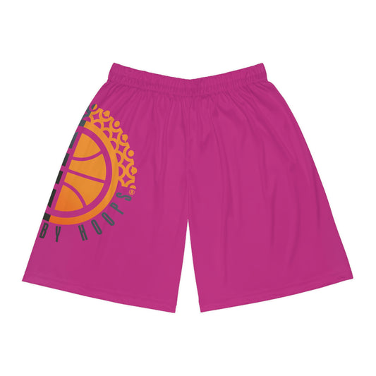 United By Hoops Pink Basketball Shorts