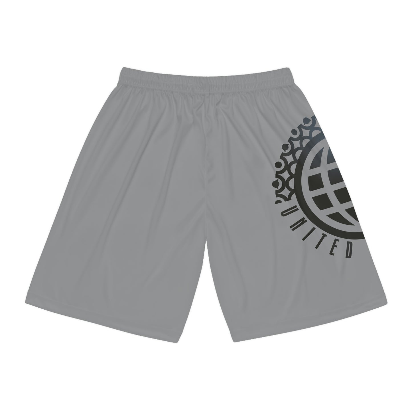 United By Hoops Cool Grey Basketball Shorts