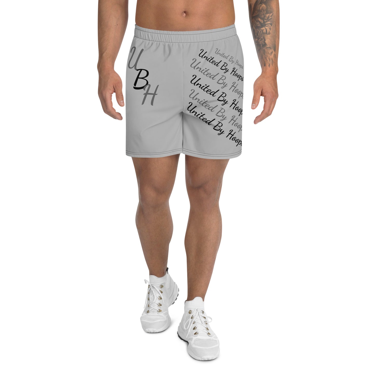 UBH Fancy Grey Basketball Shorts