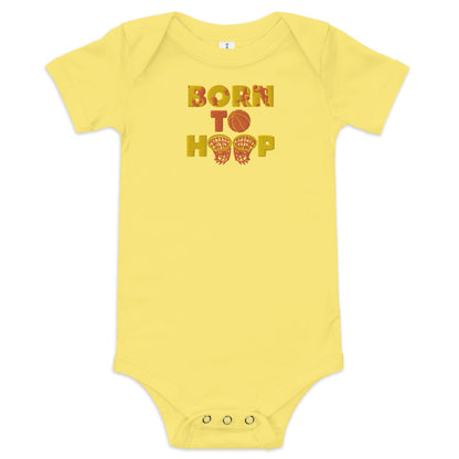 Born To Hoop Yellow One Piece