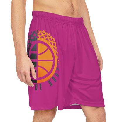 United By Hoops Pink Basketball Shorts