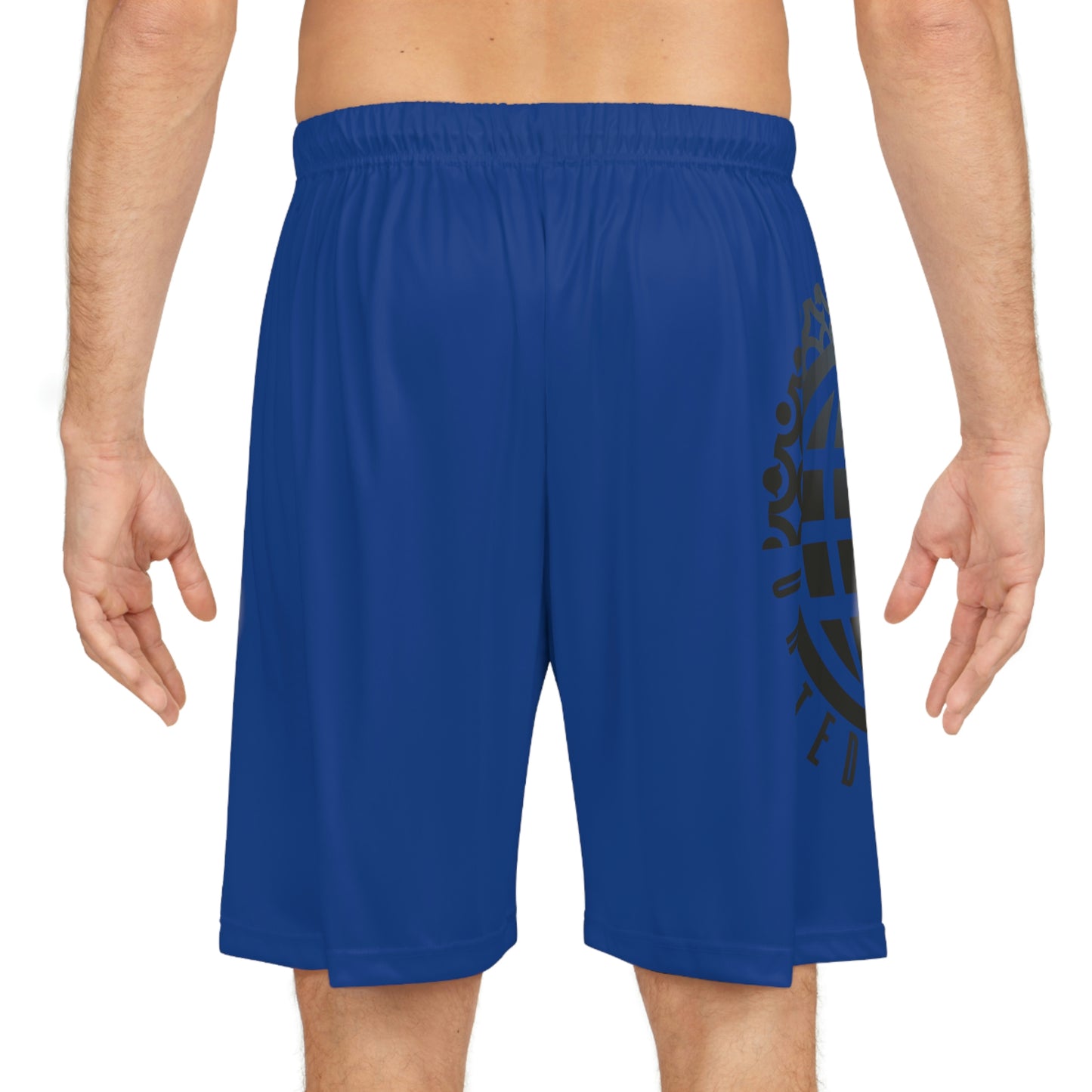 United By Hoops Dark Blue Basketball Shorts