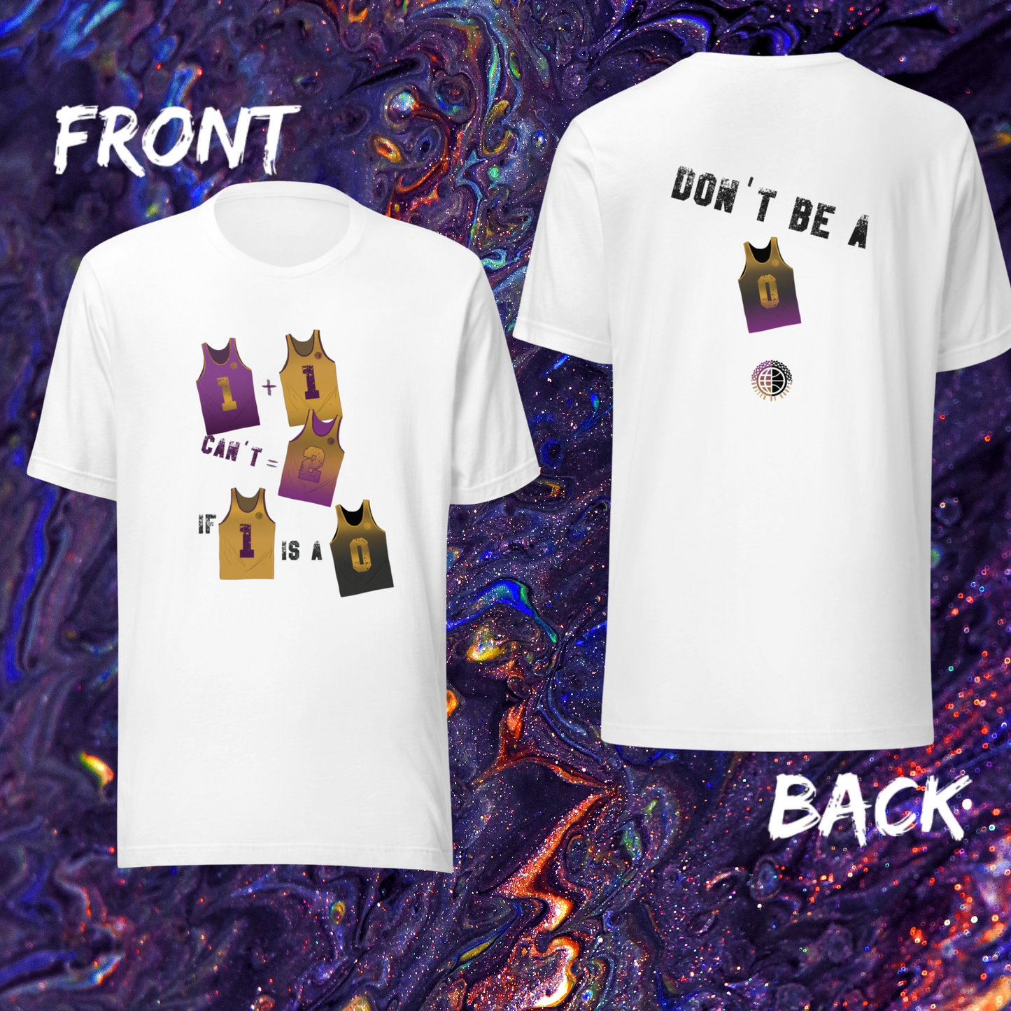 Don't Be- Unisex Purp'n'Gold