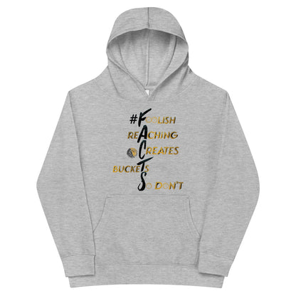 #F.A.C.T.S. Youth Gold Hoodie