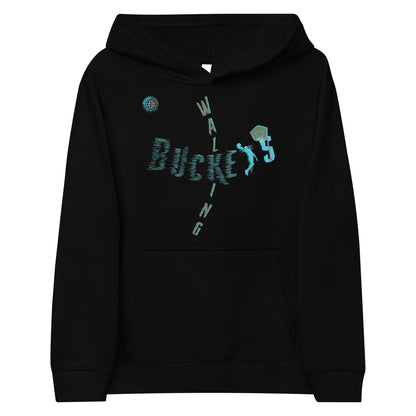 Walking Buckets Youth Teal Hoodie