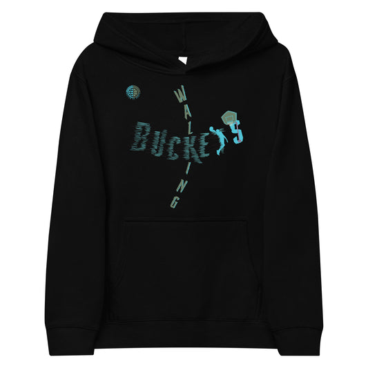 Walking Buckets Youth Teal Hoodie