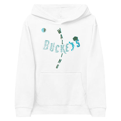 Walking Buckets Youth Teal Hoodie