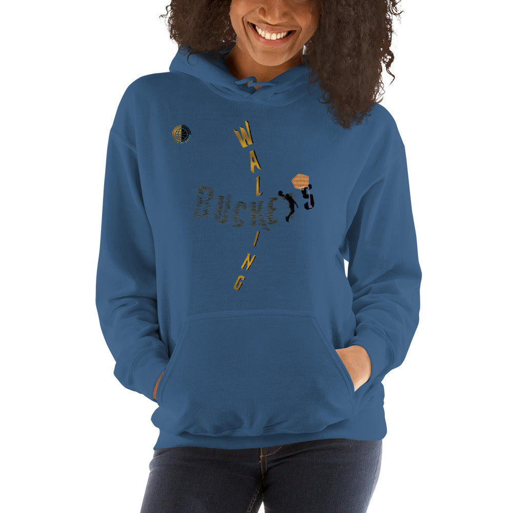 Walking Buckets Gold Unisex Hoodie