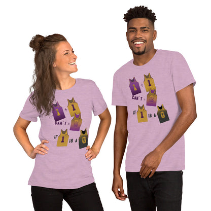 Don't Be- Unisex Purp'n'Gold